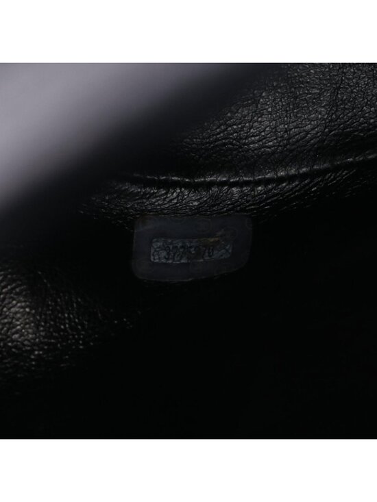 Chanel Backpack Quilted Black Lambskin Double Turnlock Chain main image 4